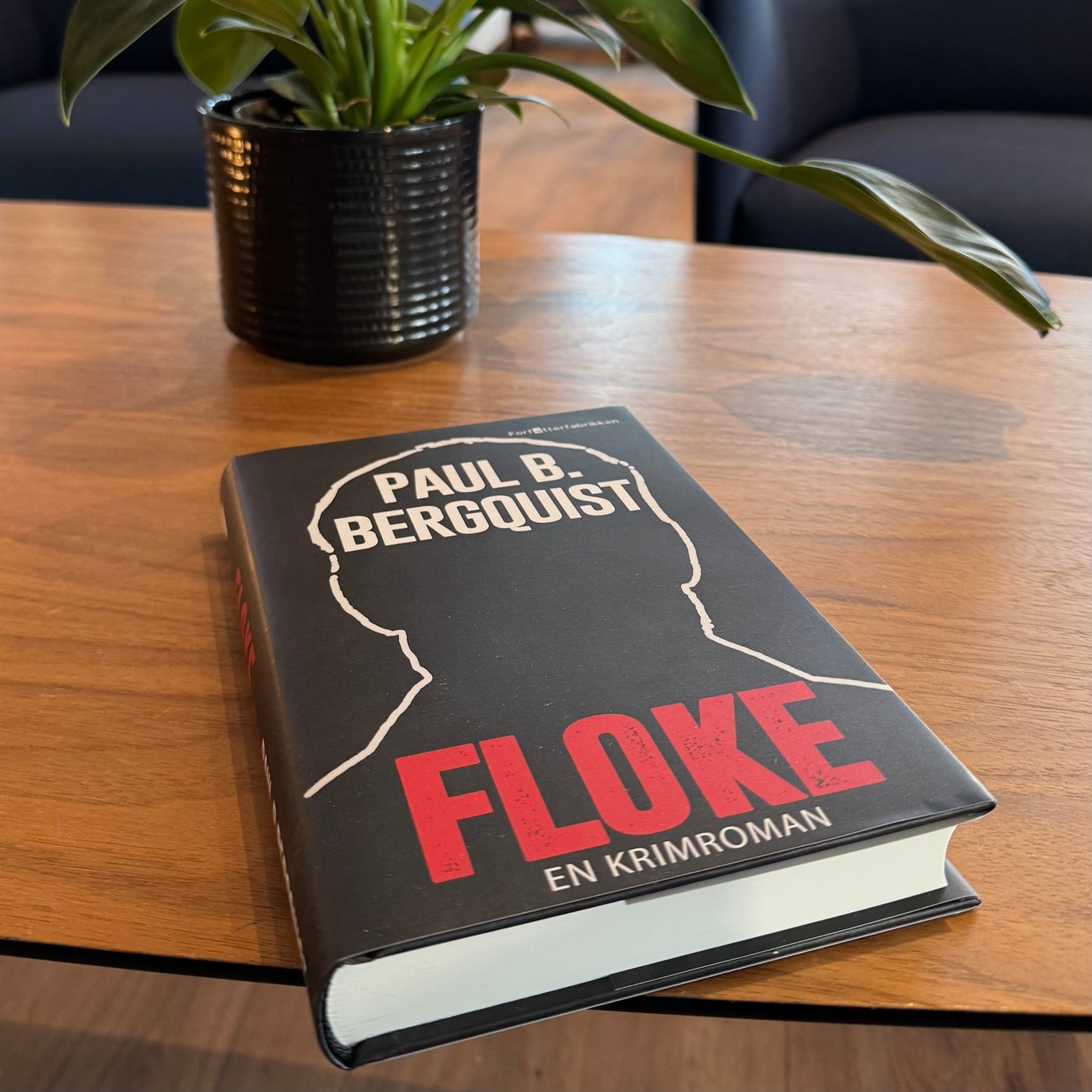 Floke: en krimroman (innbundet og signert førsteutgave)