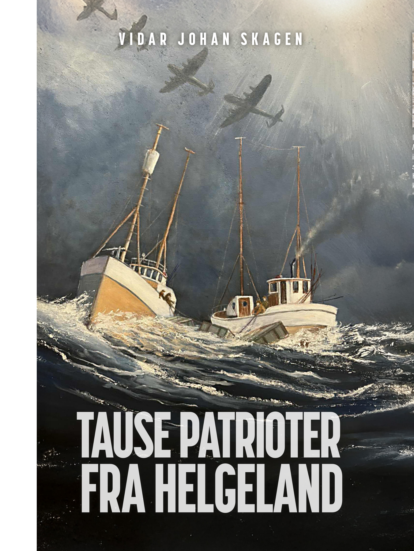 Tause patrioter fra Helgeland - omslag